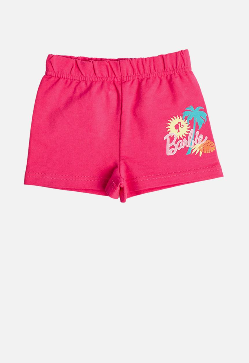 Character Group - Barbie fleece shorts - cerise
