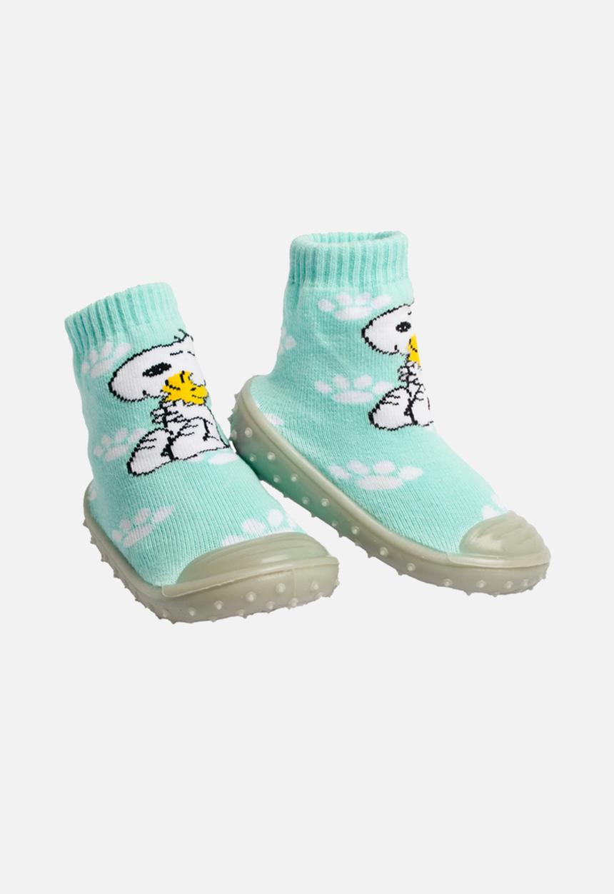 Character Group - Snoopy rubber booties  - blue