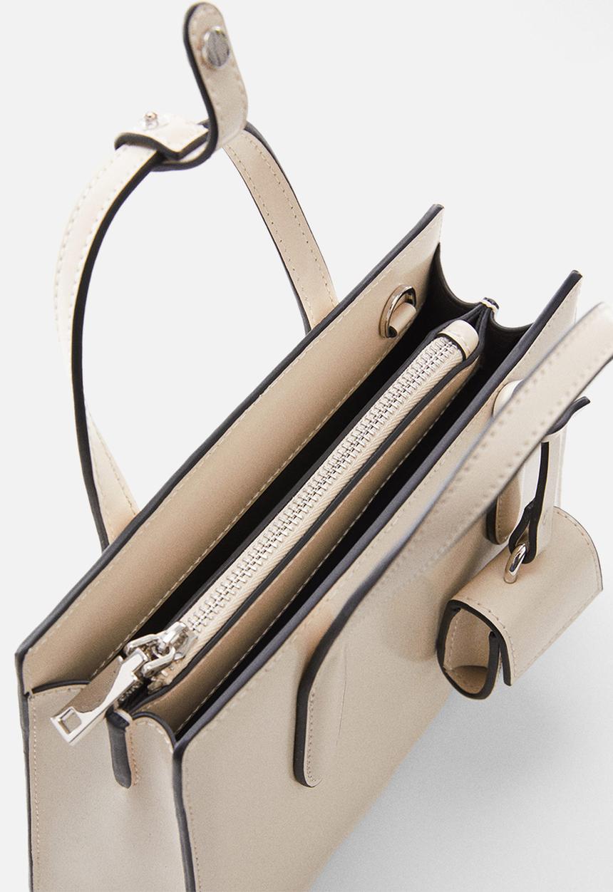 MANGO - Bag antia - off white