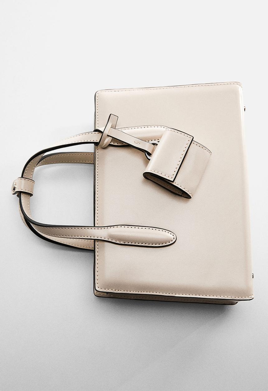 MANGO - Bag antia - off white