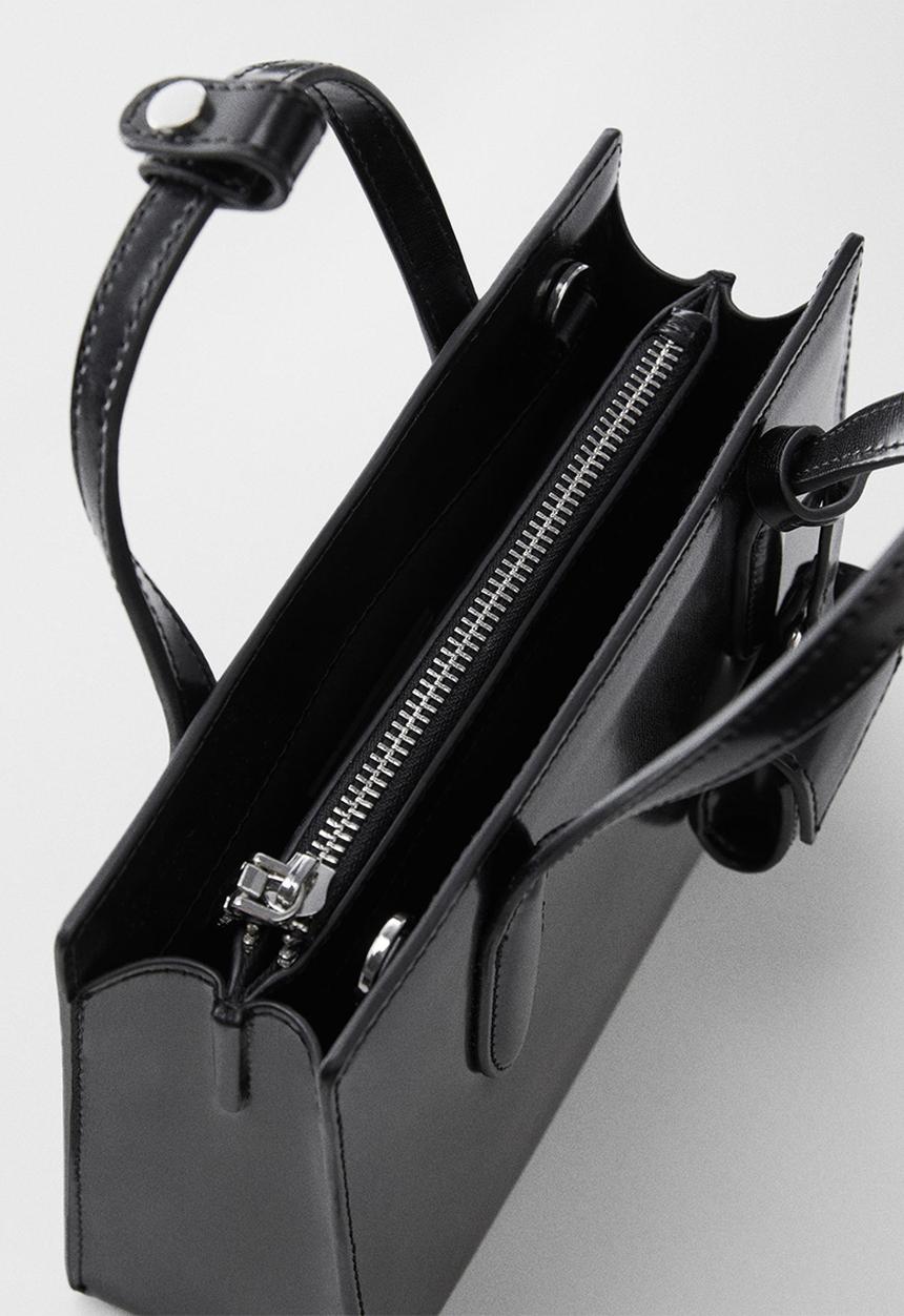 MANGO - Bag antia - black