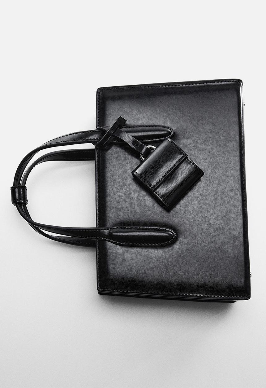 MANGO - Bag antia - black