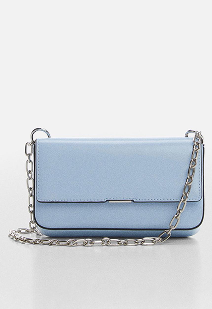 MANGO - Bag antia - sky blue