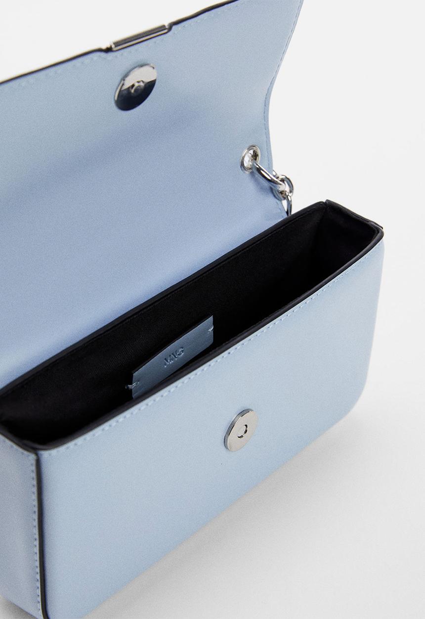 MANGO - Bag antia - sky blue