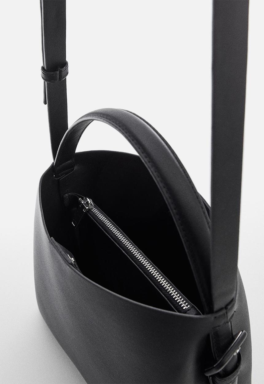 MANGO - Bag luciam - black