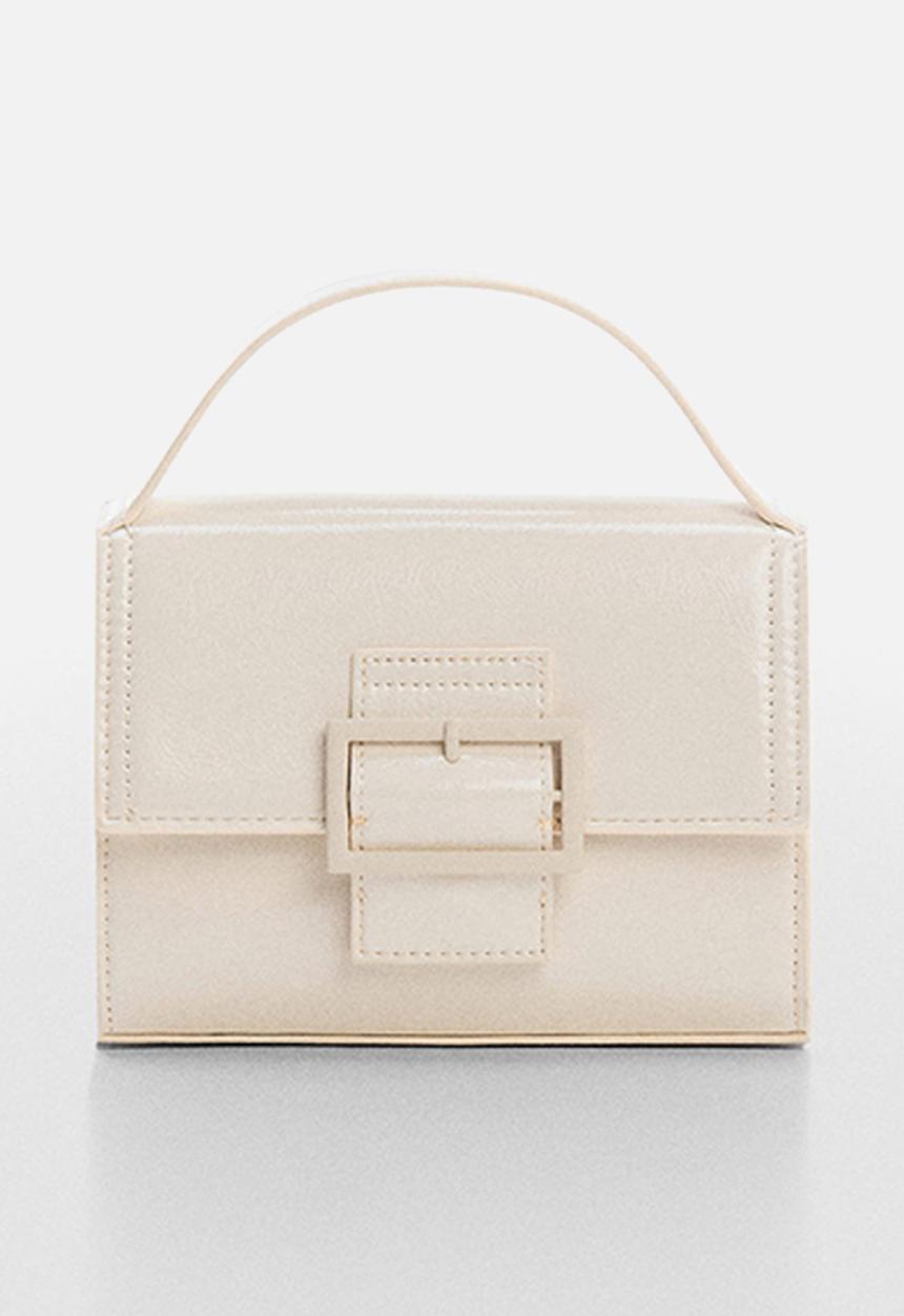 MANGO - Bag helena - off white