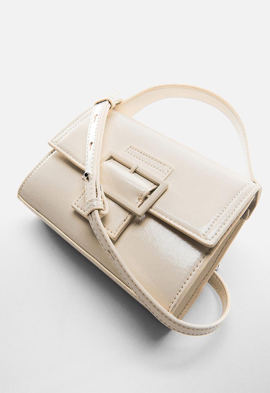 MANGO - Bag helena - off white