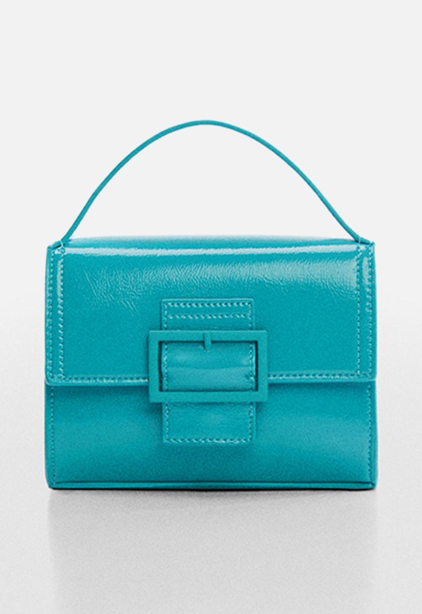 MANGO - Bag helena - water green