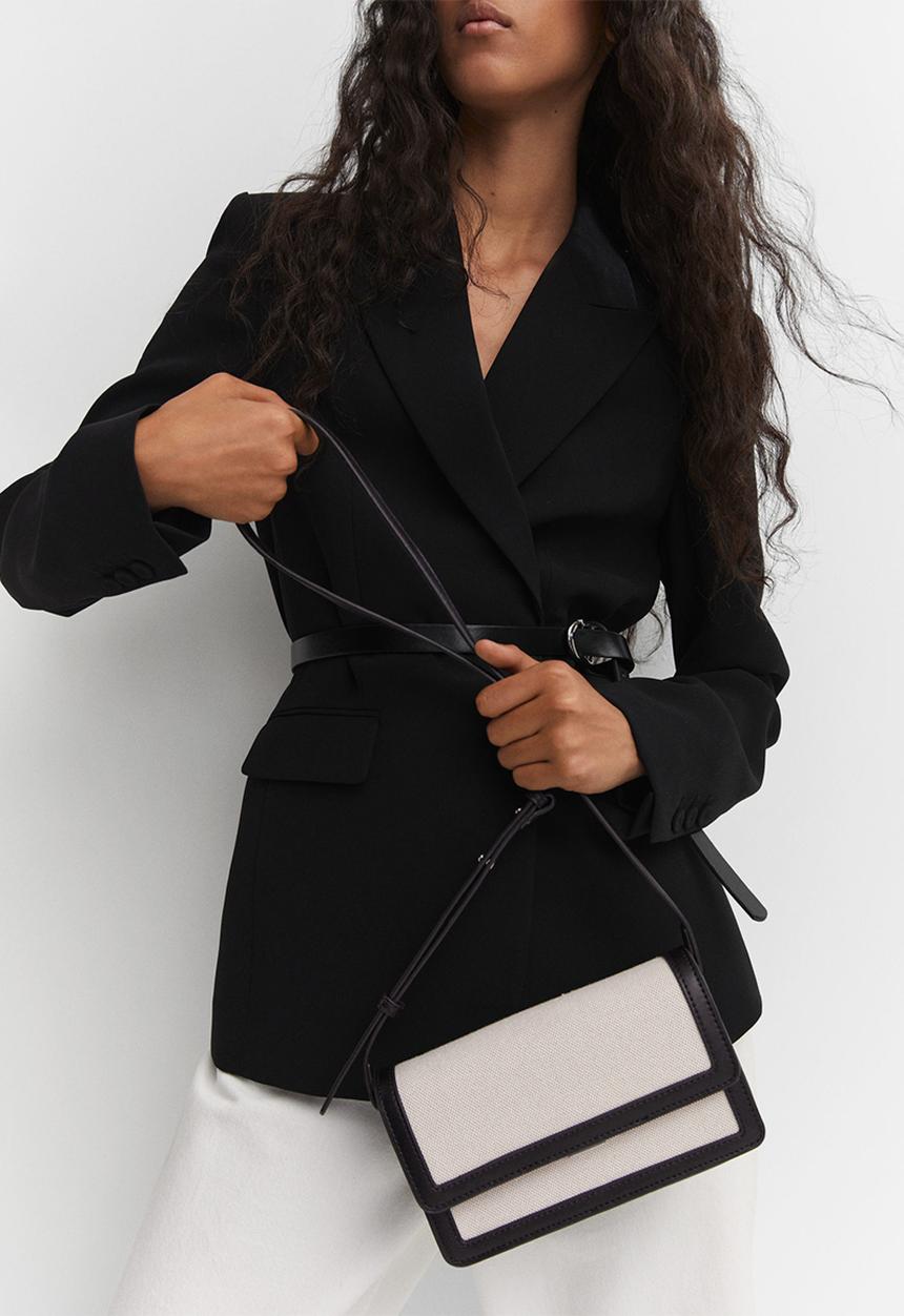 MANGO - Bag german - black