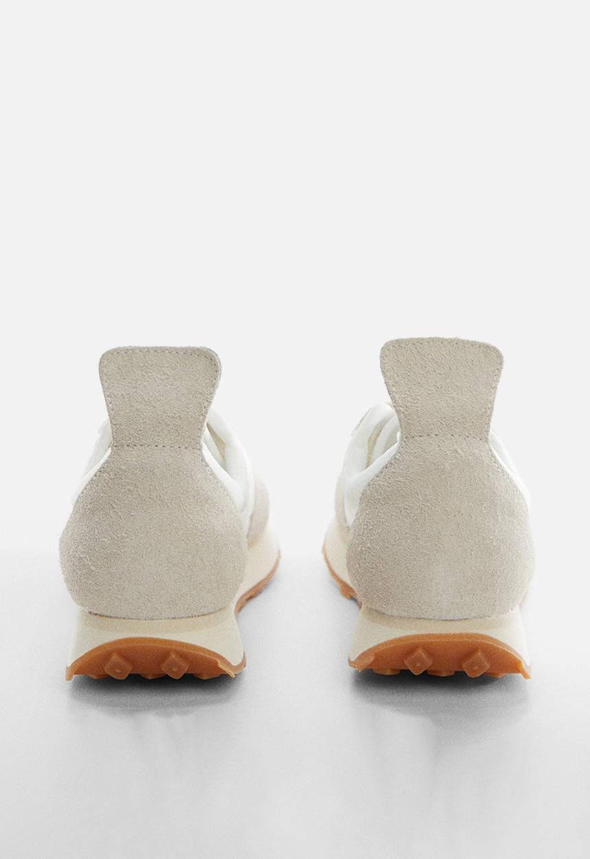 MANGO - Derby sneaker - white