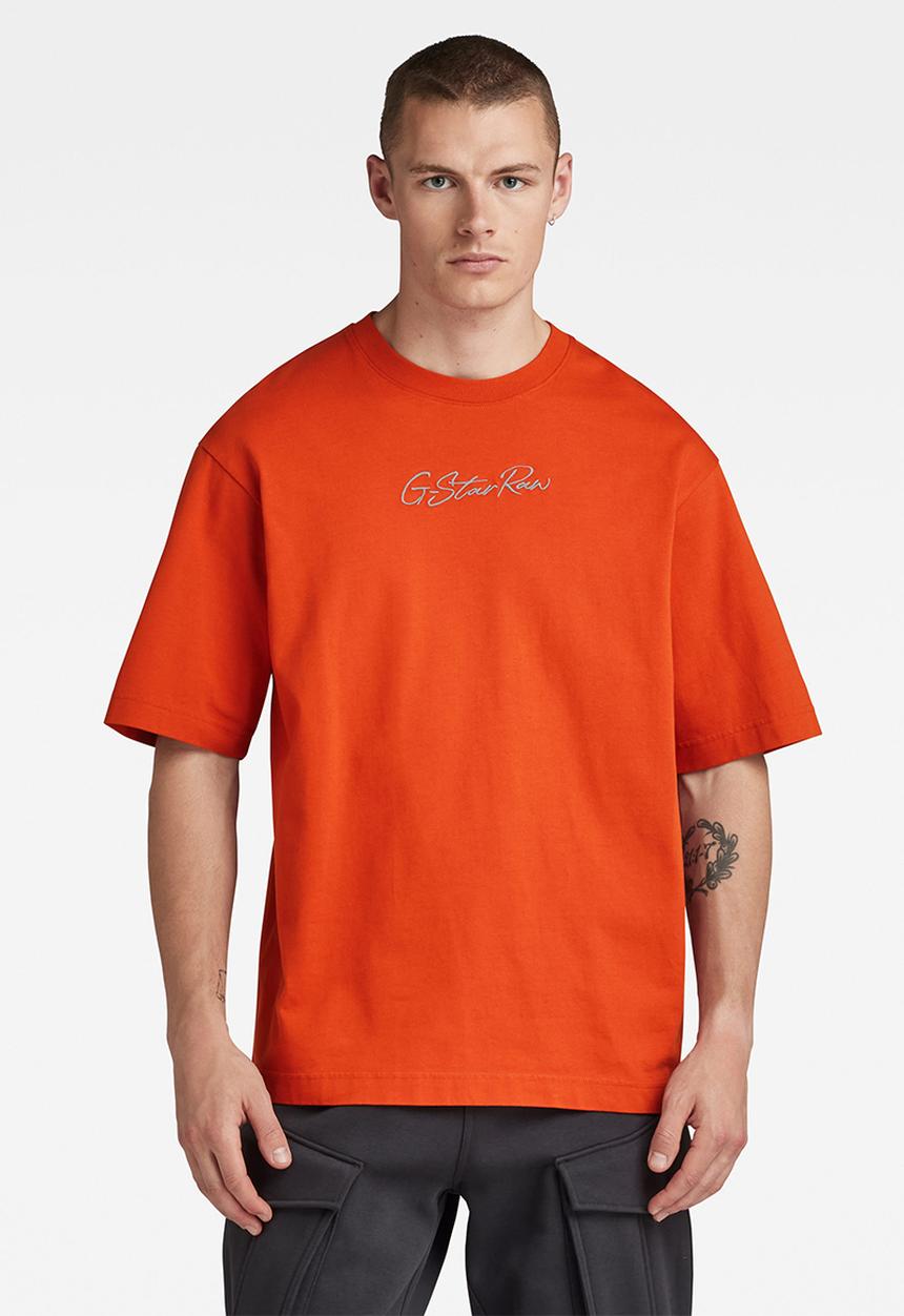 G-STAR - Autograph boxy r t signe jersey o - rooibos tea