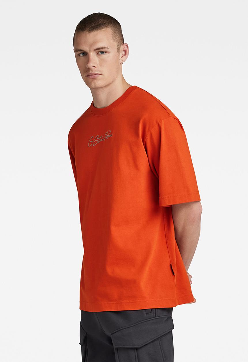G-STAR - Autograph boxy r t signe jersey o - rooibos tea