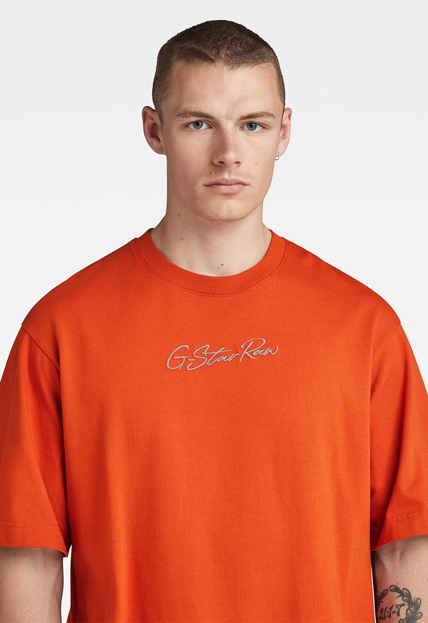 G-STAR - Autograph boxy r t signe jersey o - rooibos tea