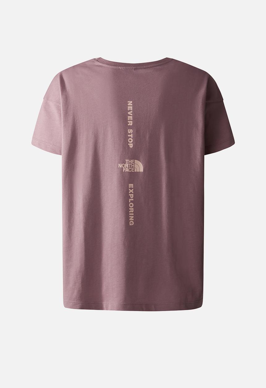 The North Face - G vertical line short sleeve tee - grey