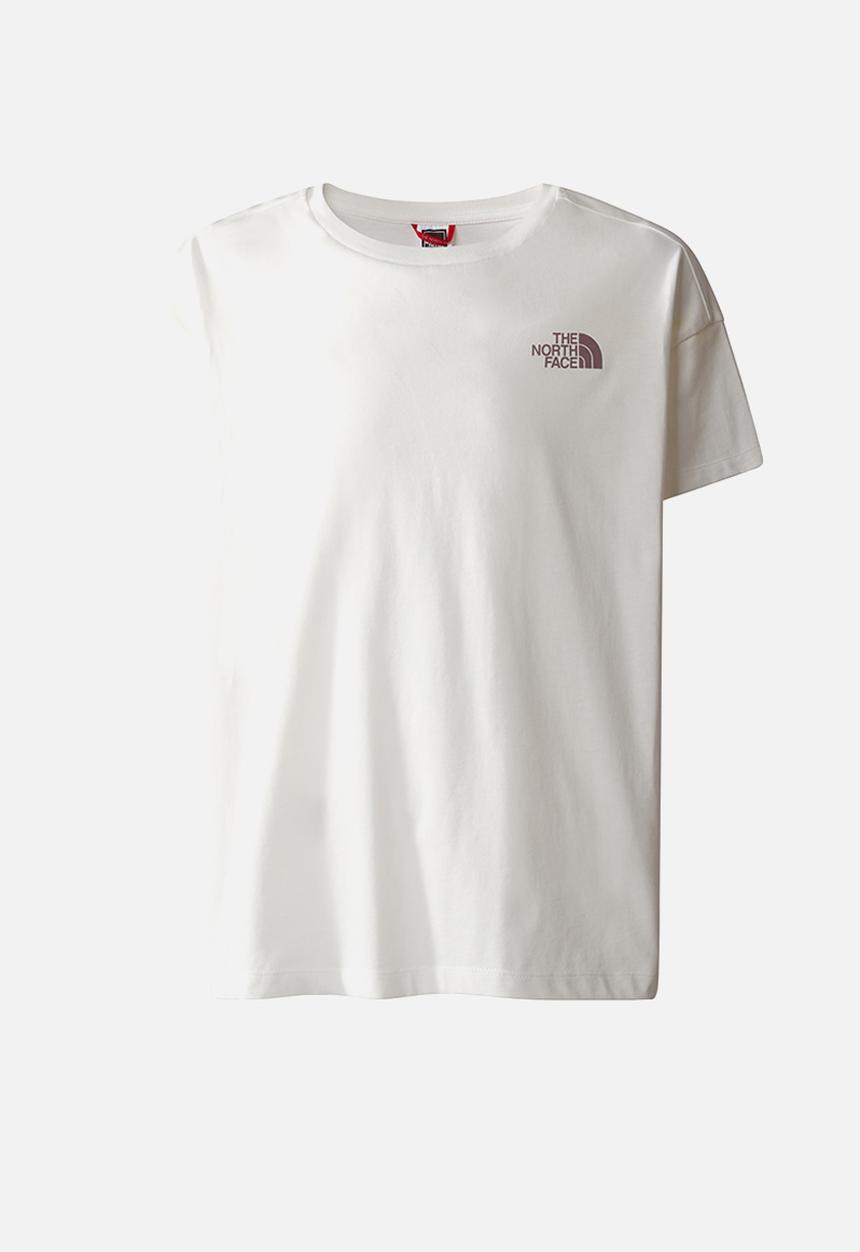 The North Face - G vertical line short sleeve tee - white