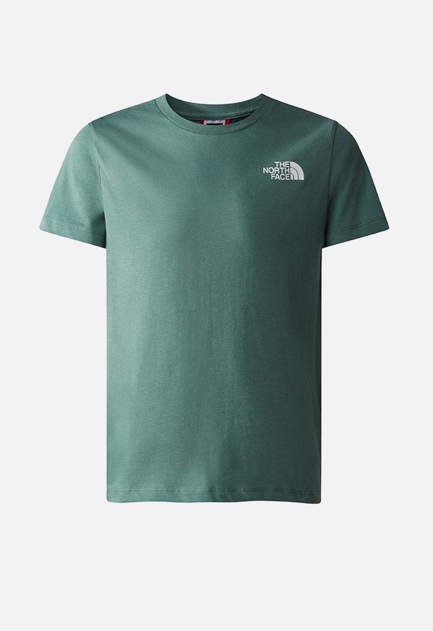 The North Face - Teen short sleeve simple dome tee - green