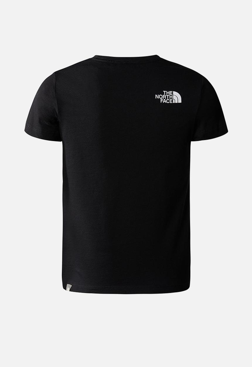 The North Face - Teen short sleeve simple dome tee - black