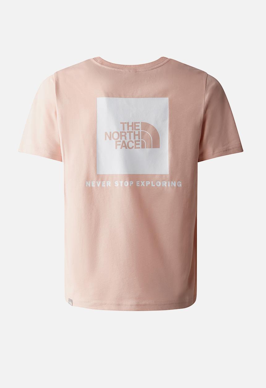 The North Face - G short sleeve relaxed redbox tee - pink