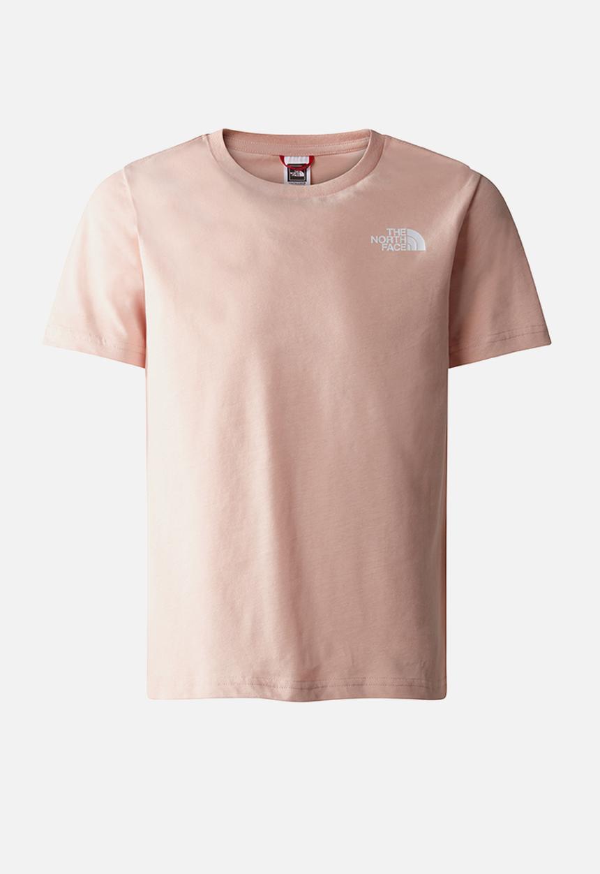 The North Face - G short sleeve relaxed redbox tee - pink