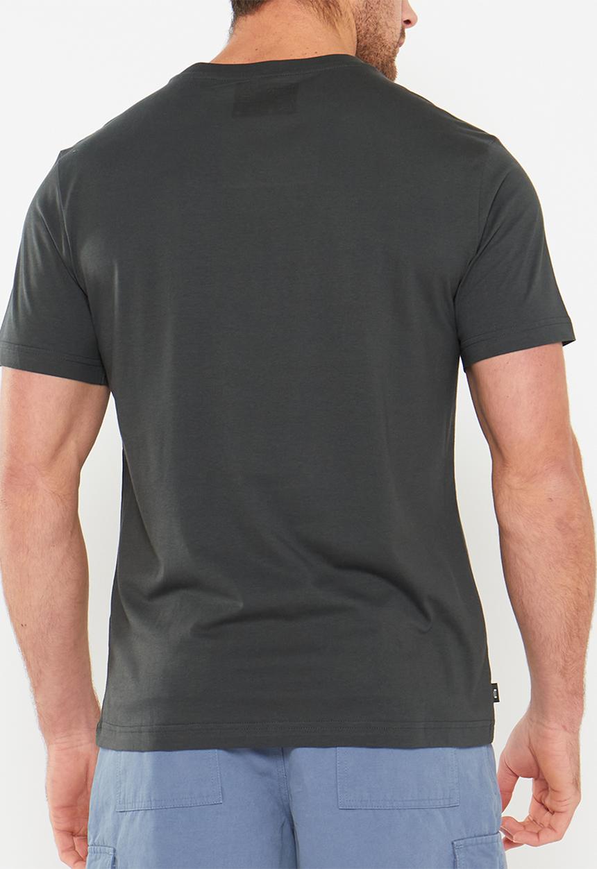 JEEP - Jeep logo print tee - charcoal