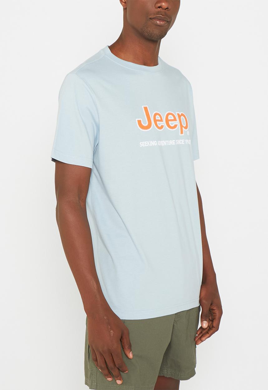 JEEP - Core logo tee - blue