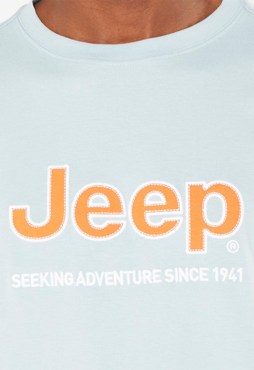 JEEP - Core logo tee - blue