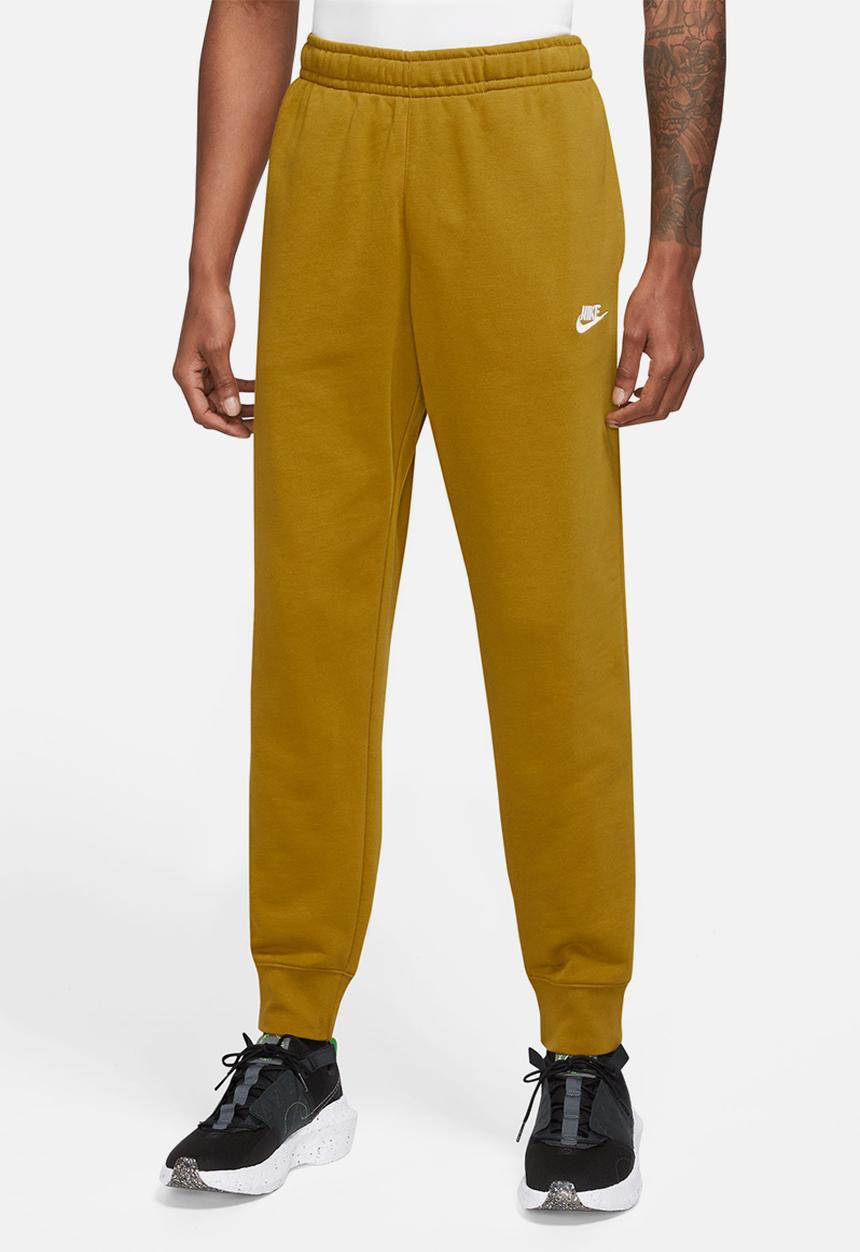 Nike - NSW Club fleece jogger track pants- yellow