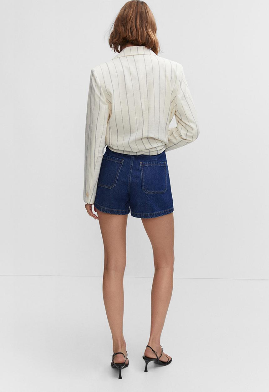 MANGO - Shorts clea - denim blue