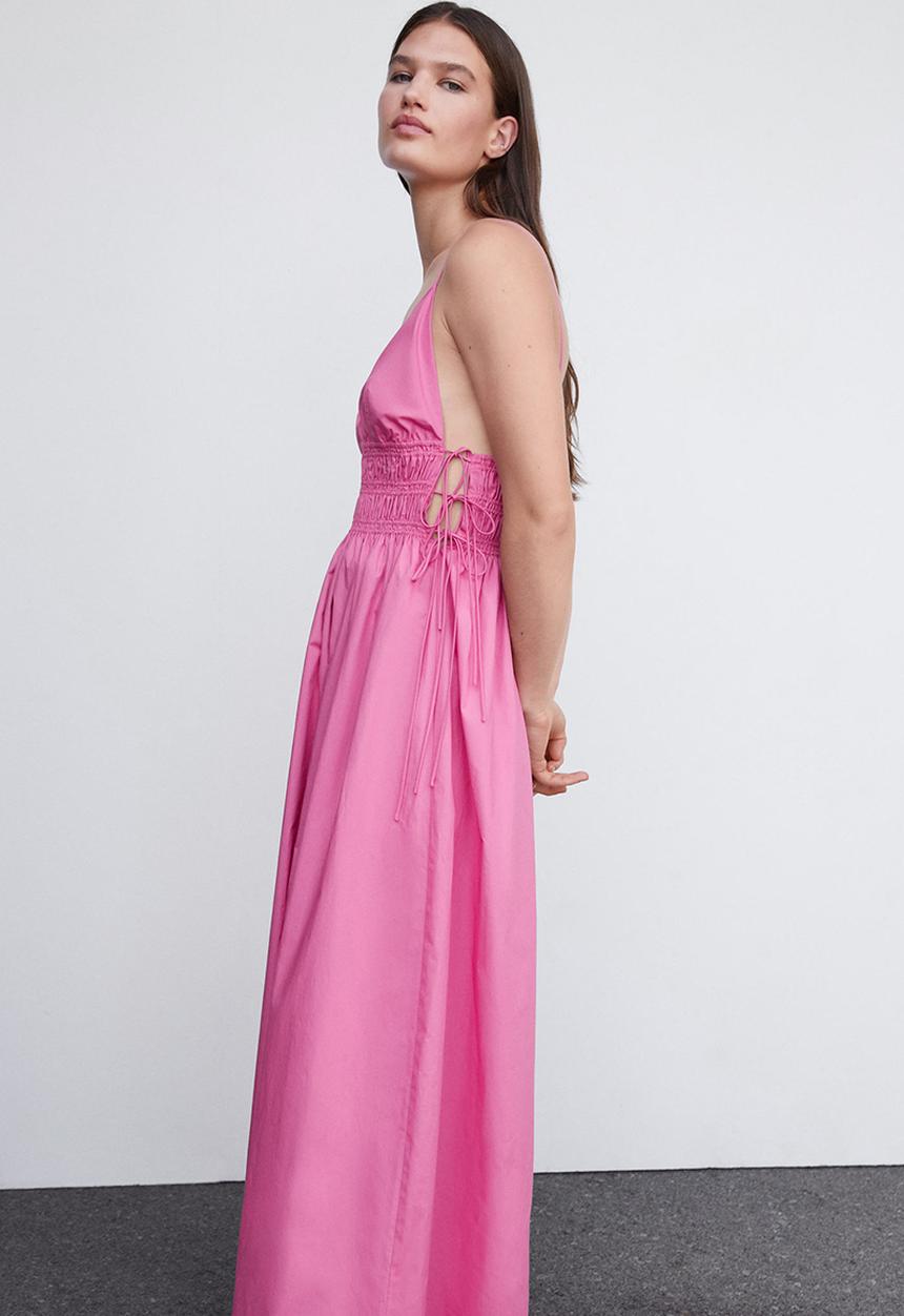 MANGO - Dress lipsi - pink