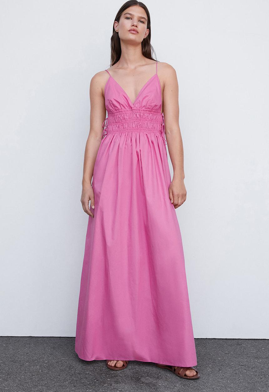 MANGO - Dress lipsi - pink