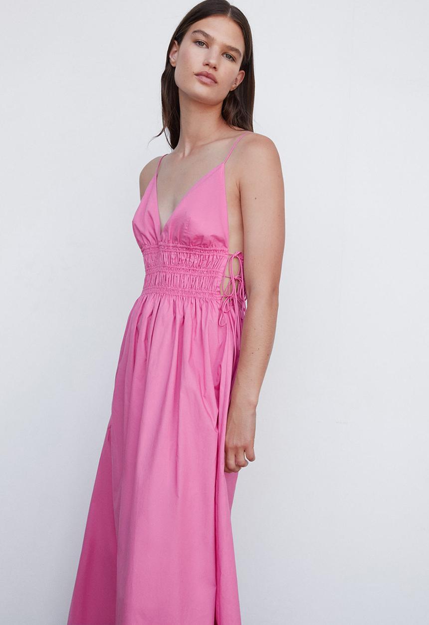 MANGO - Dress lipsi - pink