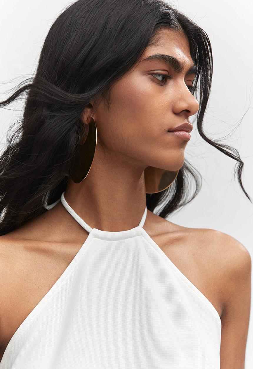 MANGO - Dress bella - white
