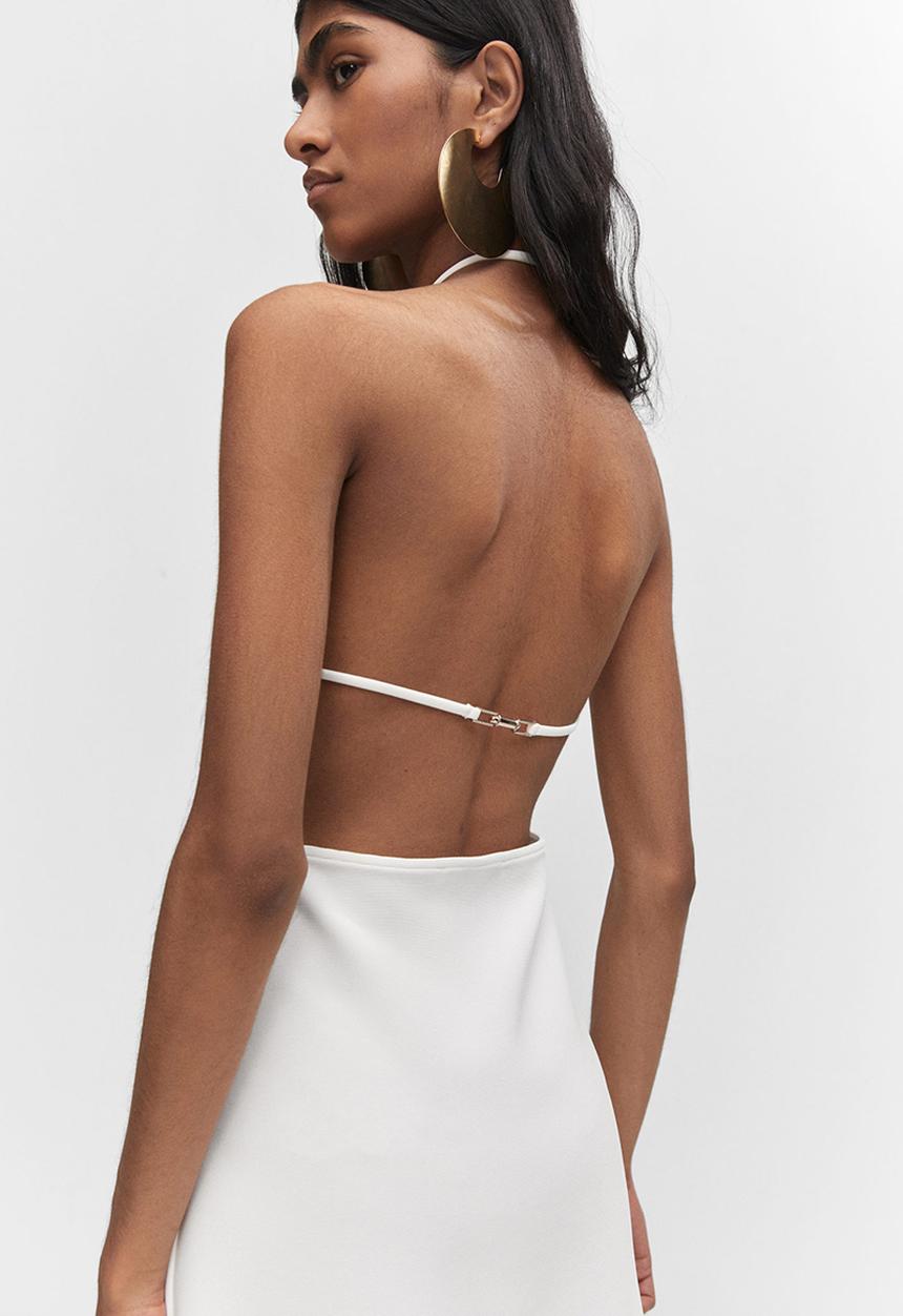 MANGO - Dress bella - white