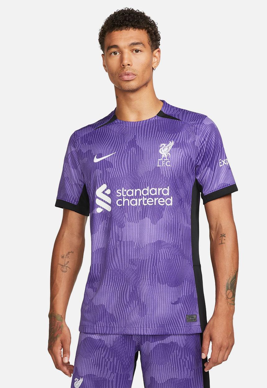 Nike - Liverpool F.C. 2023/24 Stadium Third jersey - space purple/white