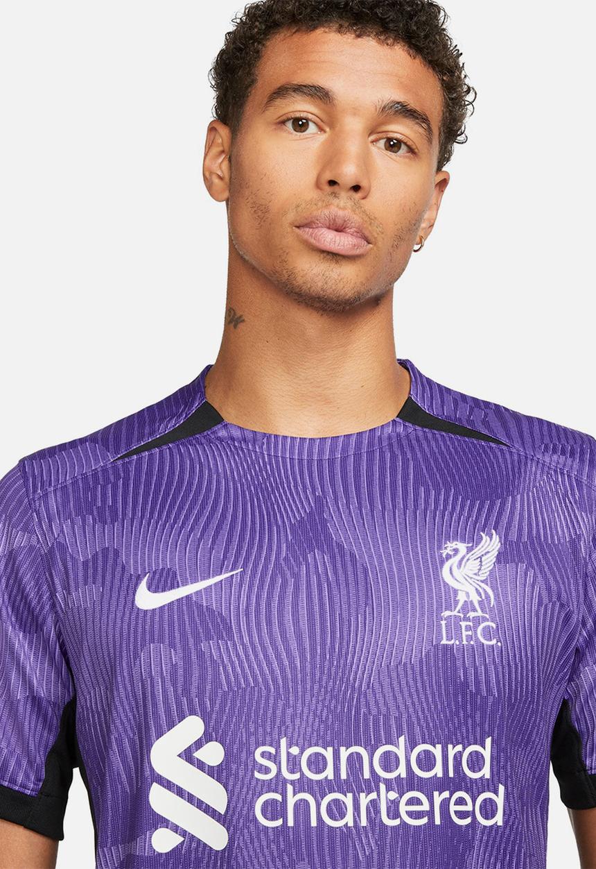 Nike - Liverpool F.C. 2023/24 Stadium Third jersey - space purple/white