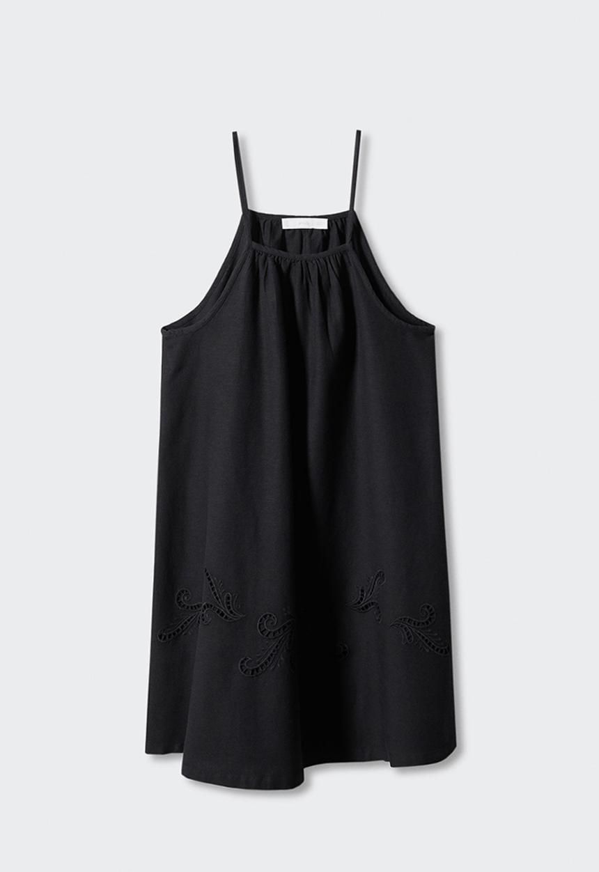 MANGO - Dress ely-h - black