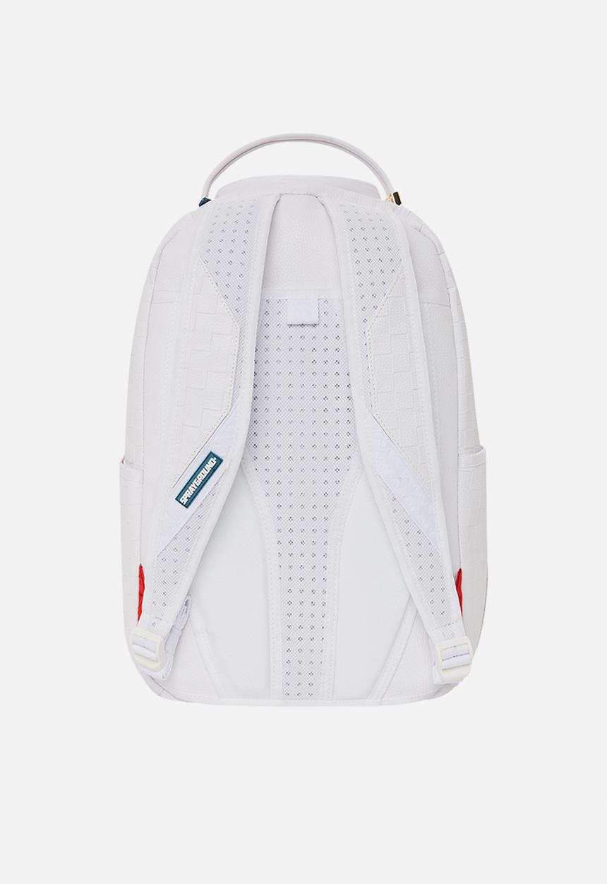 Sprayground - Shark trip dlxsv backpack - white/multi