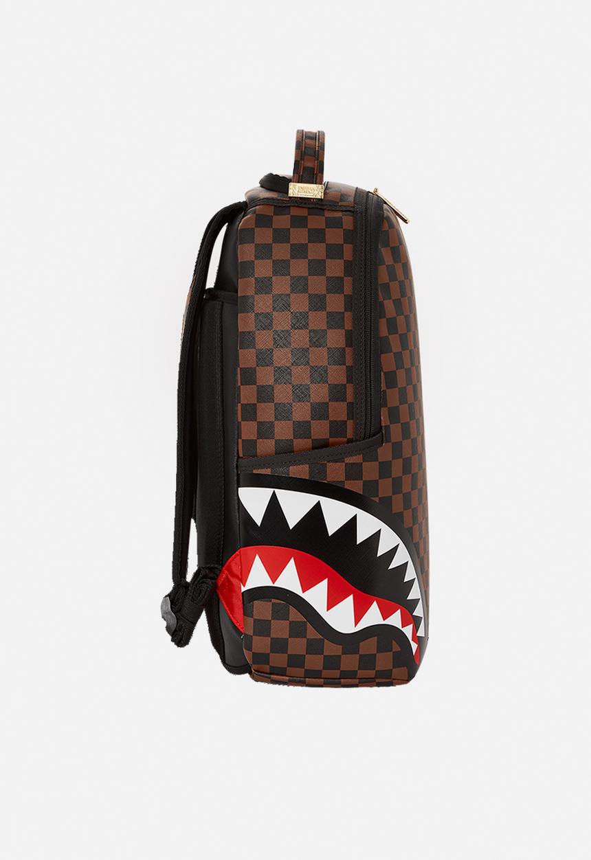 Sprayground - Sip side sharks dlxsv backpack - brown