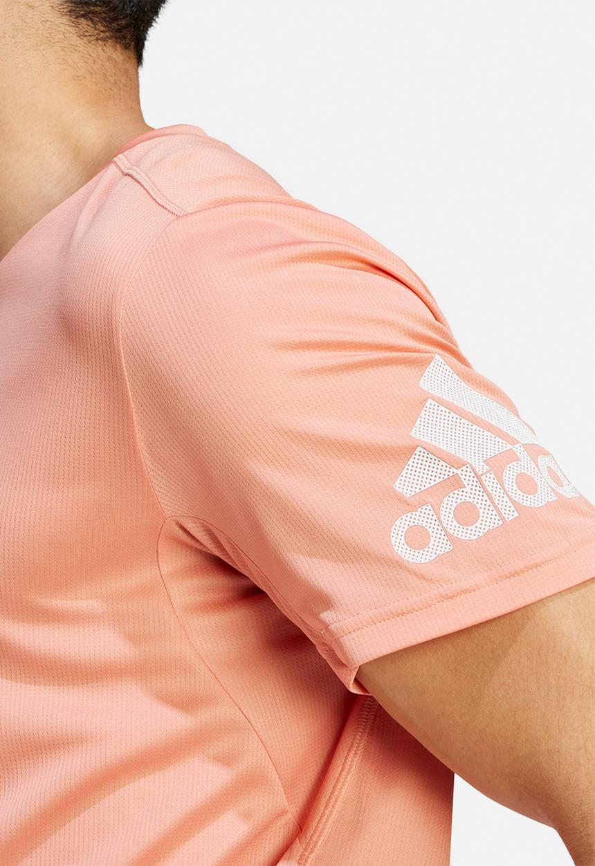 adidas Performance - Run it tee m - wonder clay 
