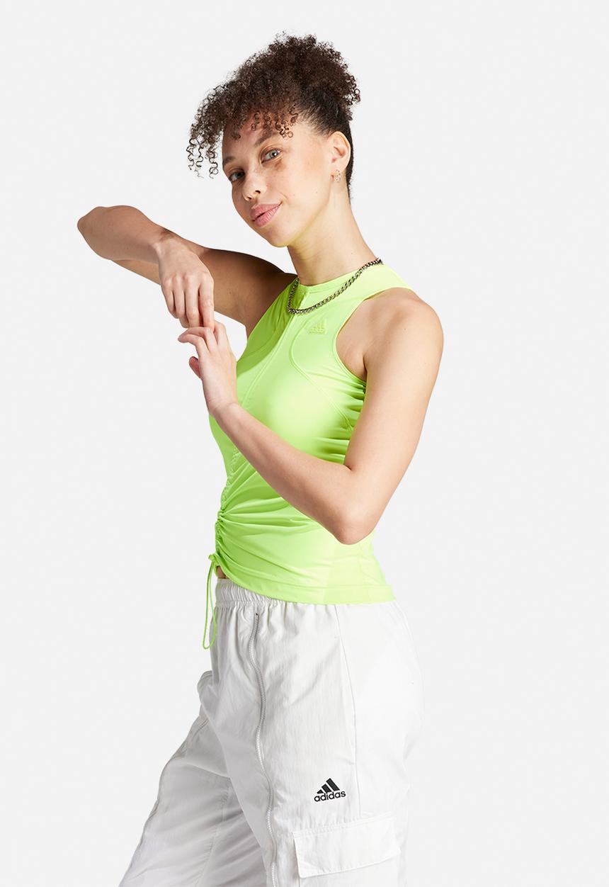 adidas Performance - W city escape sleeveless tee - lucid lemon