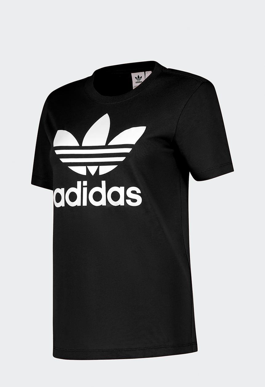 adidas Originals - Trefoil t w - black