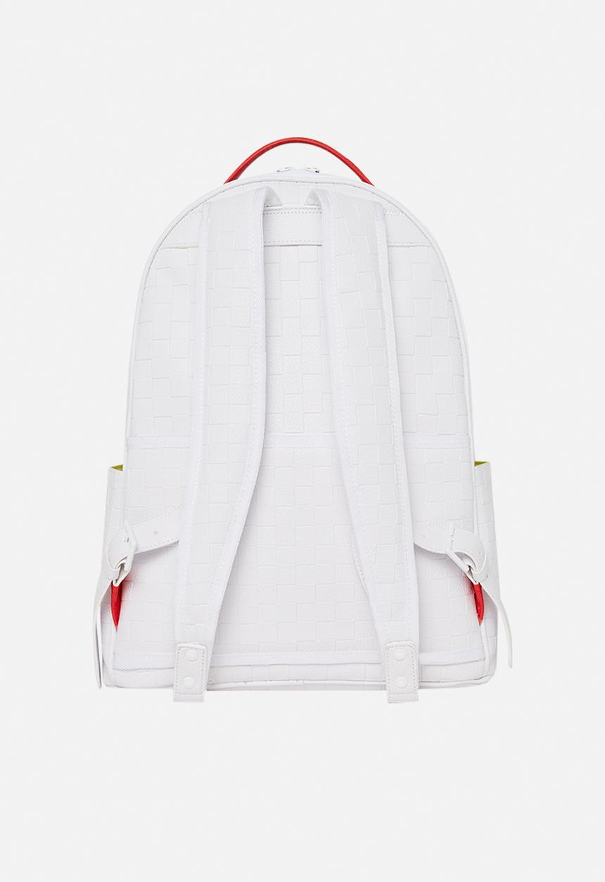 Sprayground - Shark trip new cargo backpack - white