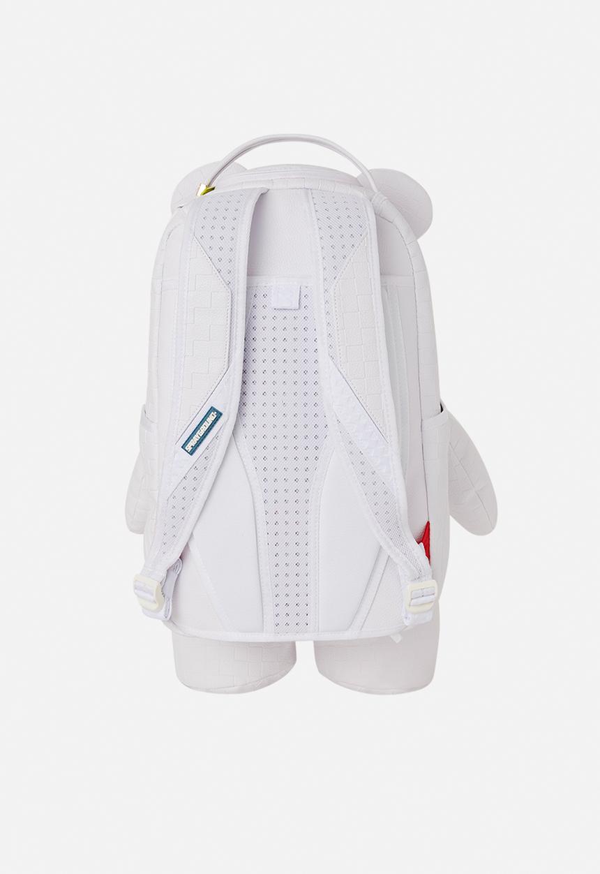 Sprayground - Shark trip moneybear backpack - white/multi