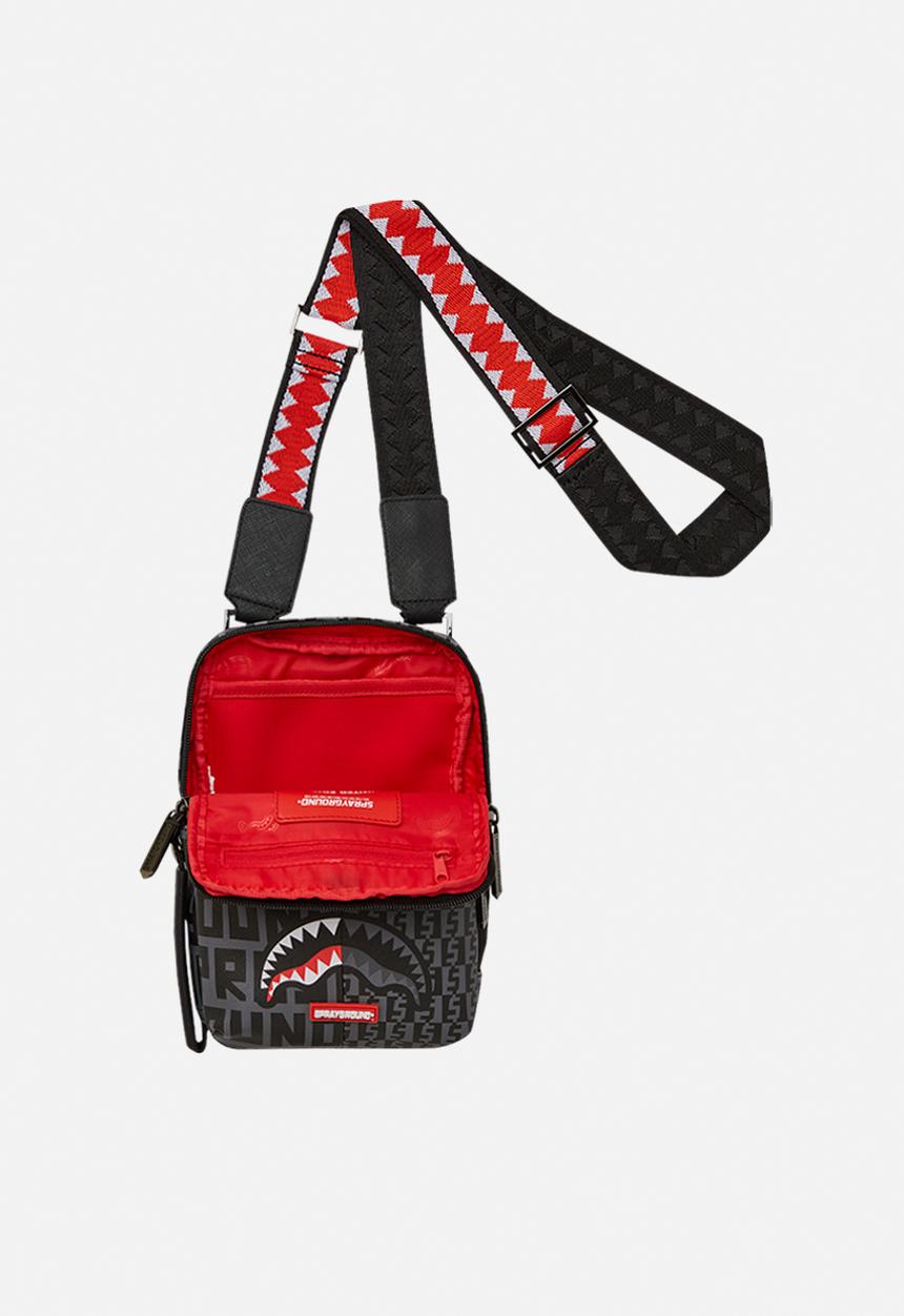 Sprayground - Split infinity check sling - black