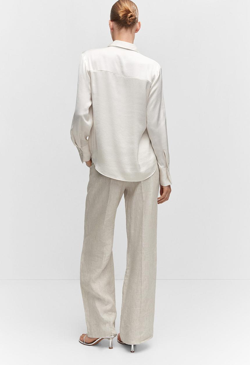 MANGO - Shirt Ideale - Natural