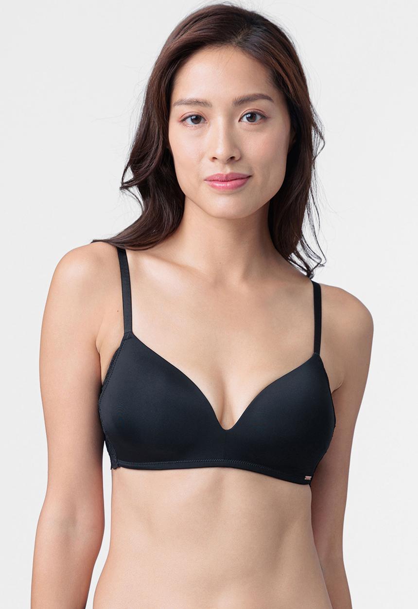 DORINA - Avery light padded soft bra - black