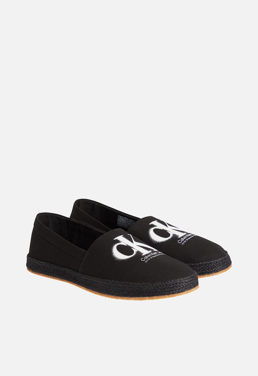 Calvin Klein - Espadrille ess monogram - triple black