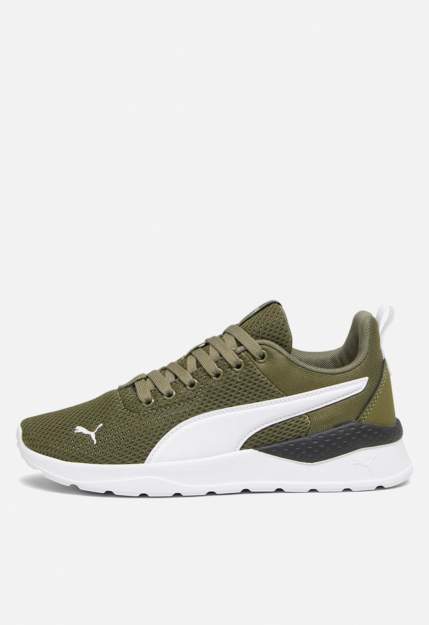 PUMA - Anzarun lite jr - olive drab/puma white