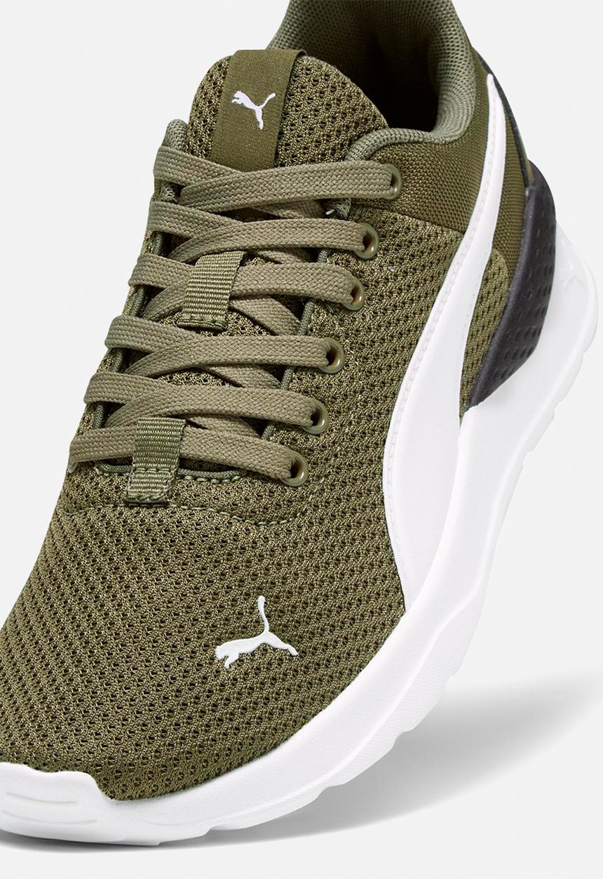 PUMA - Anzarun lite jr - olive drab/puma white