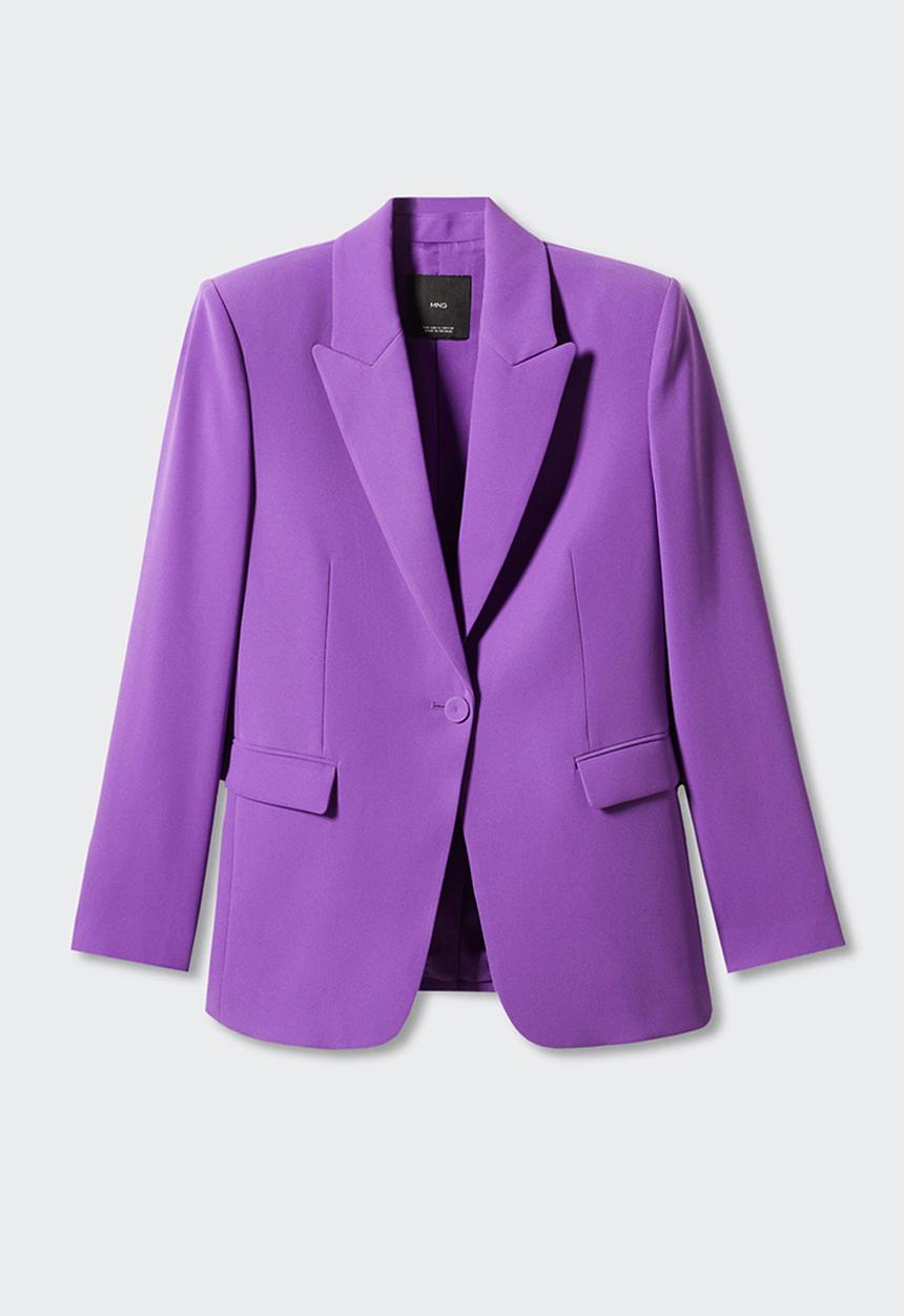 MANGO - Blazer iguana - medium purple